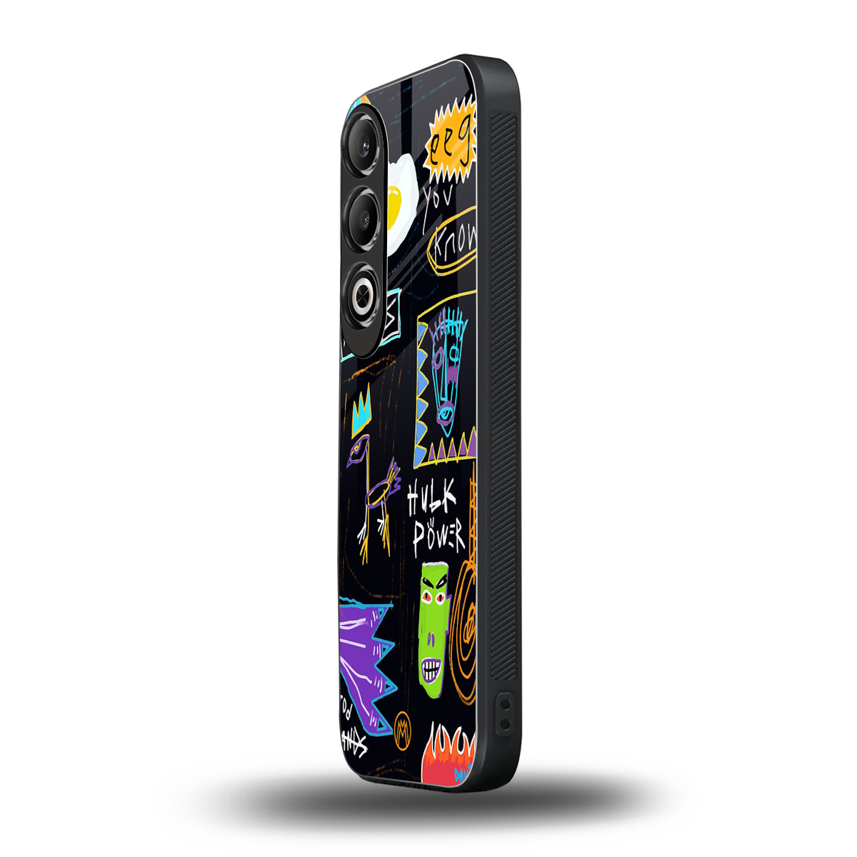 whimsy back phone cover | glass case for oneplus nord ce 4