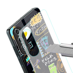 whimsy back phone cover | glass case for oneplus nord ce 4