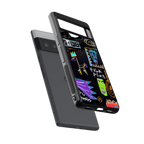 whimsy back phone cover | glass case for google pixel 6 pro