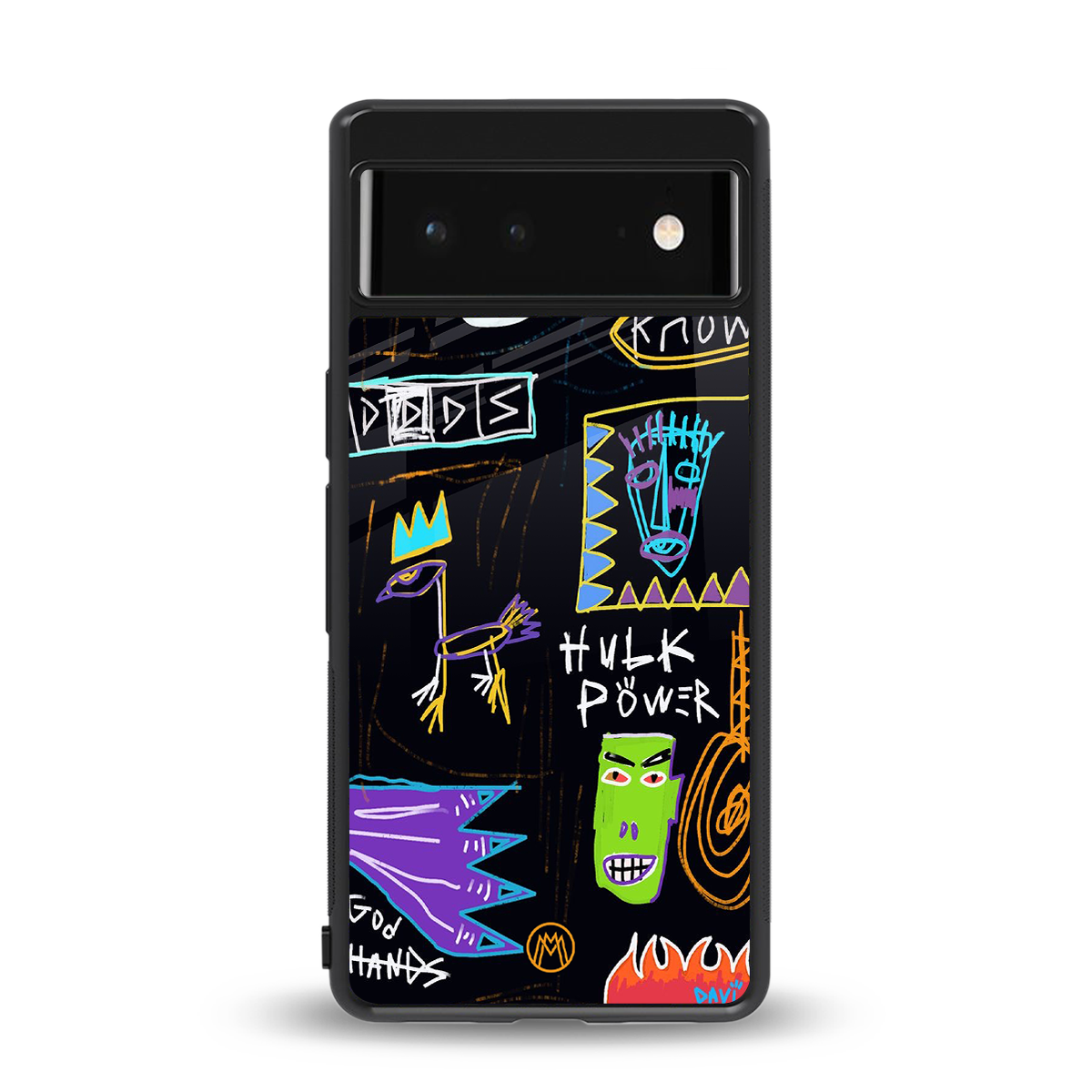 whimsy back phone cover | glass case for google pixel 6
