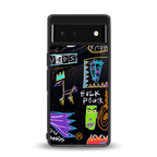 whimsy back phone cover | glass case for Google Pixel 6A
