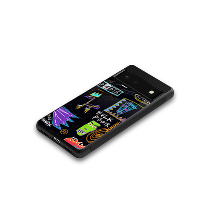 whimsy back phone cover | glass case for Google Pixel 6A