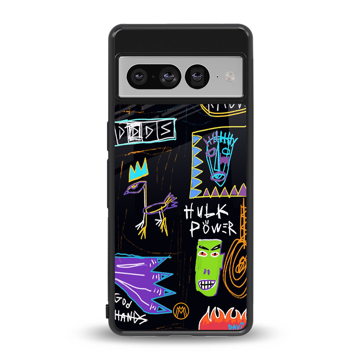 whimsy back phone cover | glass case for google pixel 7 pro