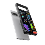 whimsy back phone cover | glass case for google pixel 7 pro
