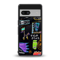 whimsy back phone cover | glass case for Google Pixel 7