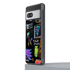 whimsy back phone cover | glass case for Google Pixel 7A