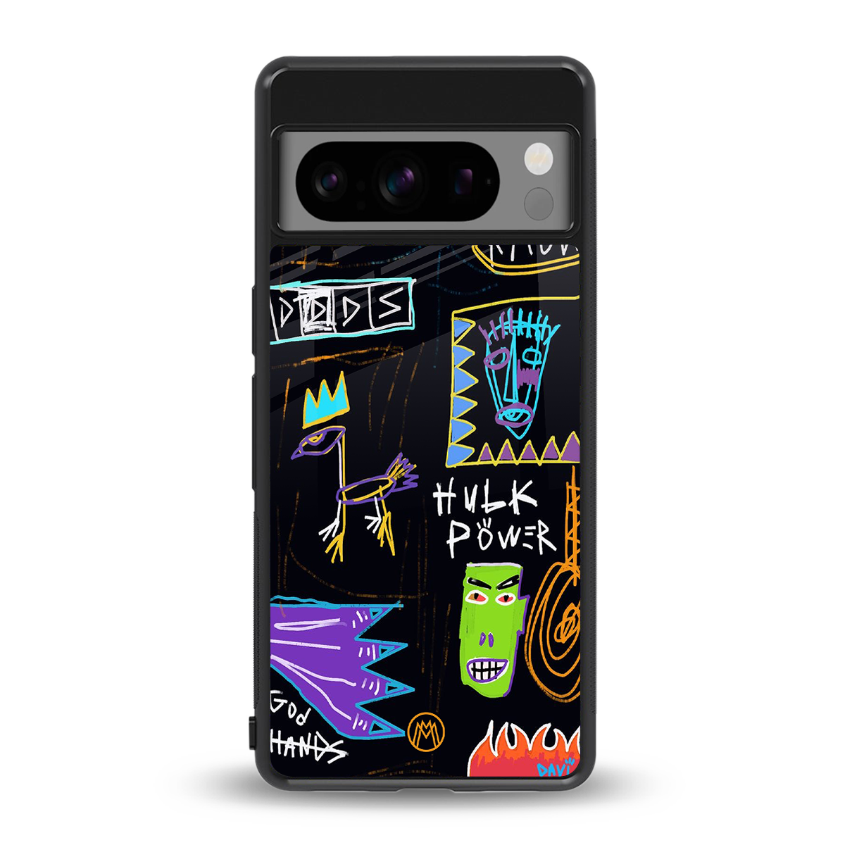 whimsy back phone cover | glass case for google pixel 8 pro