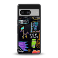 whimsy back phone cover | glass case for Google Pixel 8