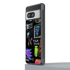 whimsy back phone cover | glass case for Google Pixel 8