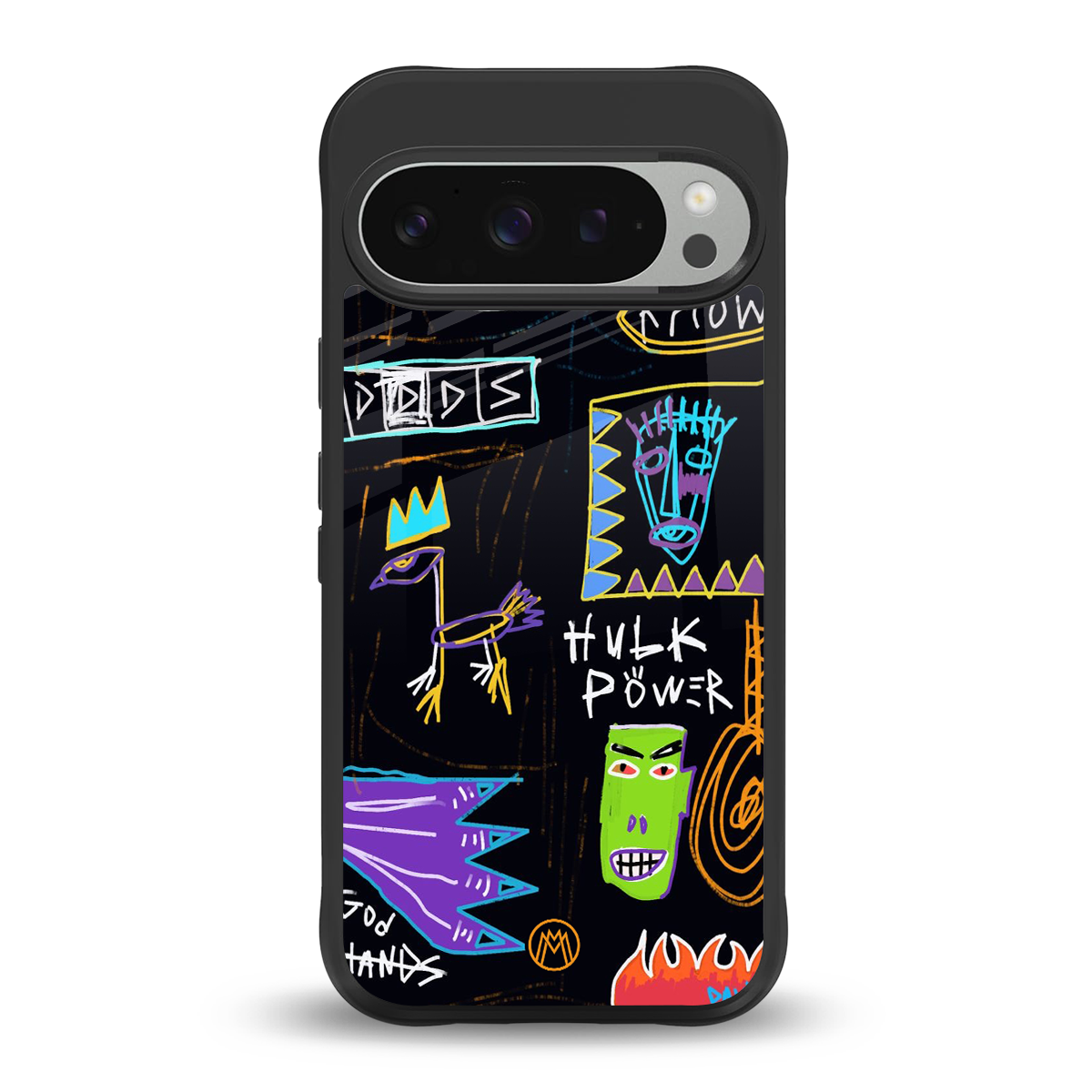 whimsy back phone cover | glass case for google pixel 9 pro