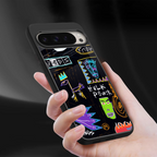 whimsy back phone cover | glass case for google pixel 9 pro xl