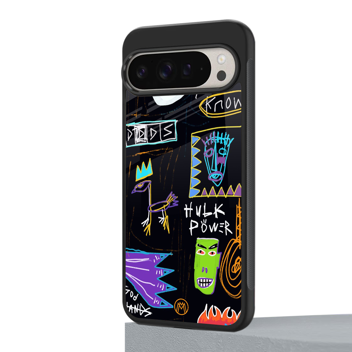 whimsy back phone cover | glass case for google pixel 9 pro
