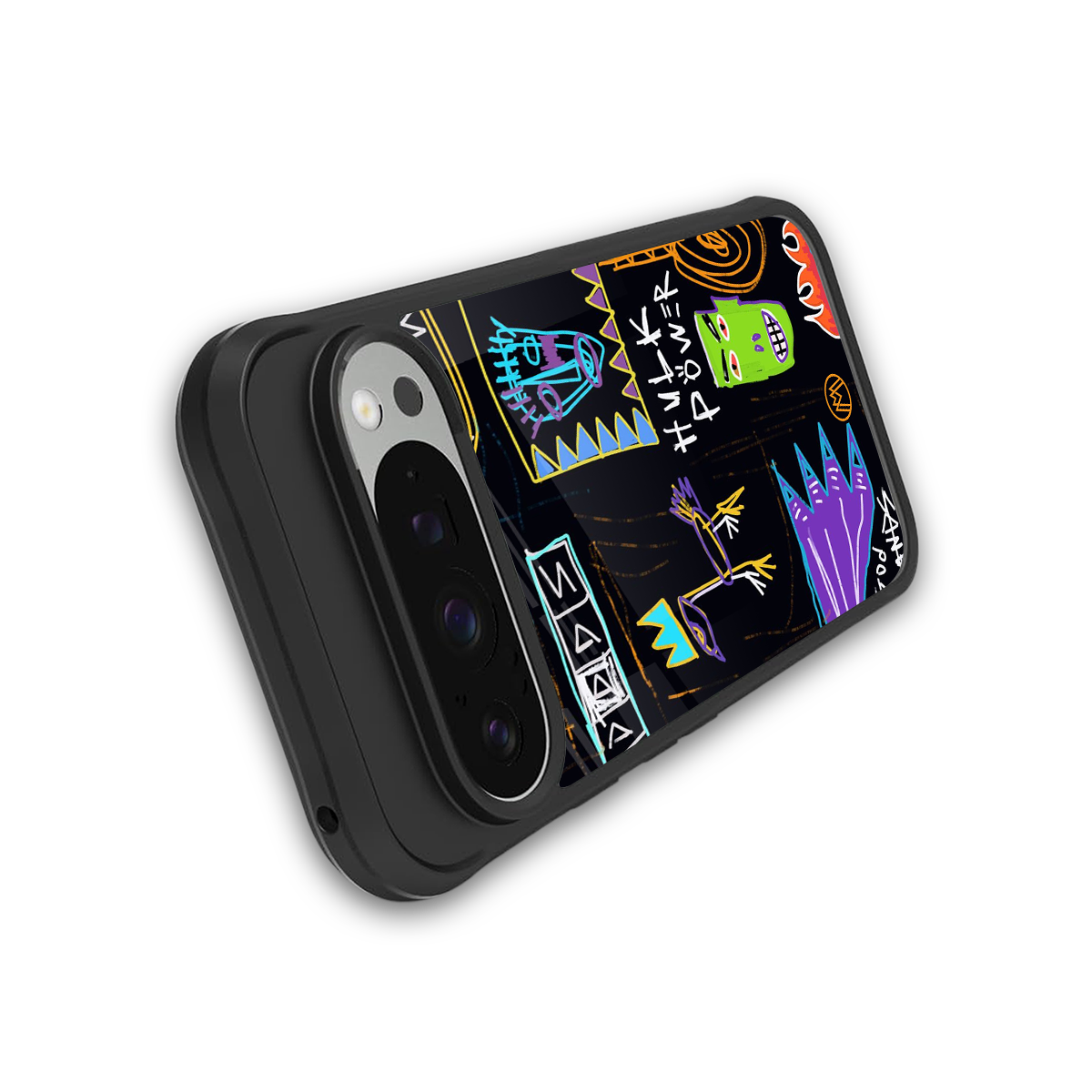 whimsy back phone cover | glass case for google pixel 9 pro xl