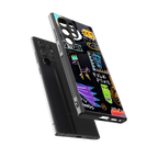 whimsy back phone cover | glass case for samsung galaxy s23 ultra