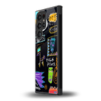 whimsy back phone cover | glass case for samsung galaxy s23 ultra