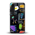 whimsy back phone cover | glass case for samsung galaxy s23 plus