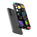whimsy back phone cover | glass case for samsung galaxy s24 plus