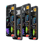 Stylish Glass Back Case for All Smartphones – iPhone, Samsung, OnePlus, Pixel, Redmi, Oppo, Vivo, Motorola