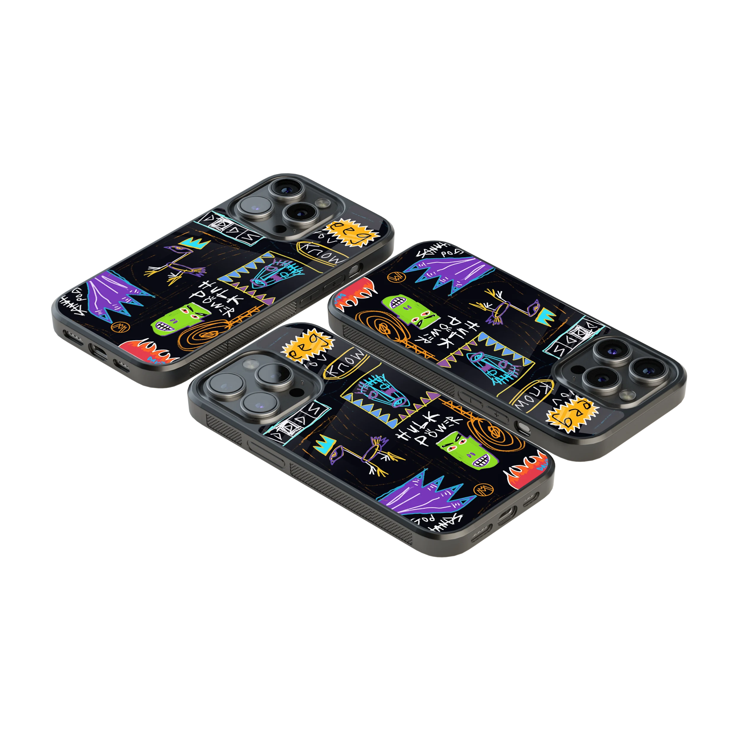 Luxury Glass Back Mobile Cover for iPhone, Samsung Galaxy, OnePlus, Pixel, Redmi & More