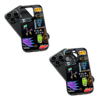 Trendy Glass Back Mobile Case for iPhone, Samsung, Redmi, OnePlus, Google Pixel, Motorola