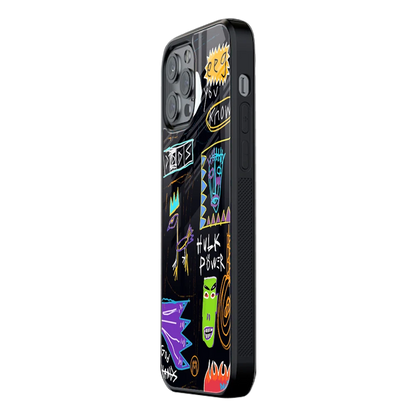 Slim Glass Back Phone Case for Multiple Brands – iPhone, Samsung, Redmi, OnePlus, Oppo, Vivo