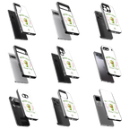 Durable Glass Back Mobile Case for iPhone, Samsung, OnePlus, Google Pixel, Redmi, Vivo, Oppo