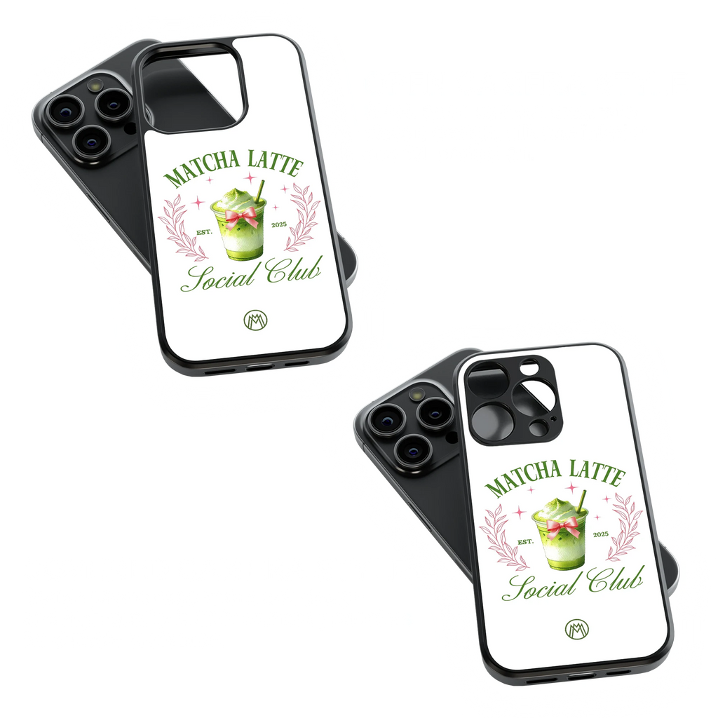 Trendy Glass Back Mobile Case for iPhone, Samsung, Redmi, OnePlus, Google Pixel, Motorola