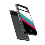 white green red pattern stripes back phone cover | glass case for google pixel 6