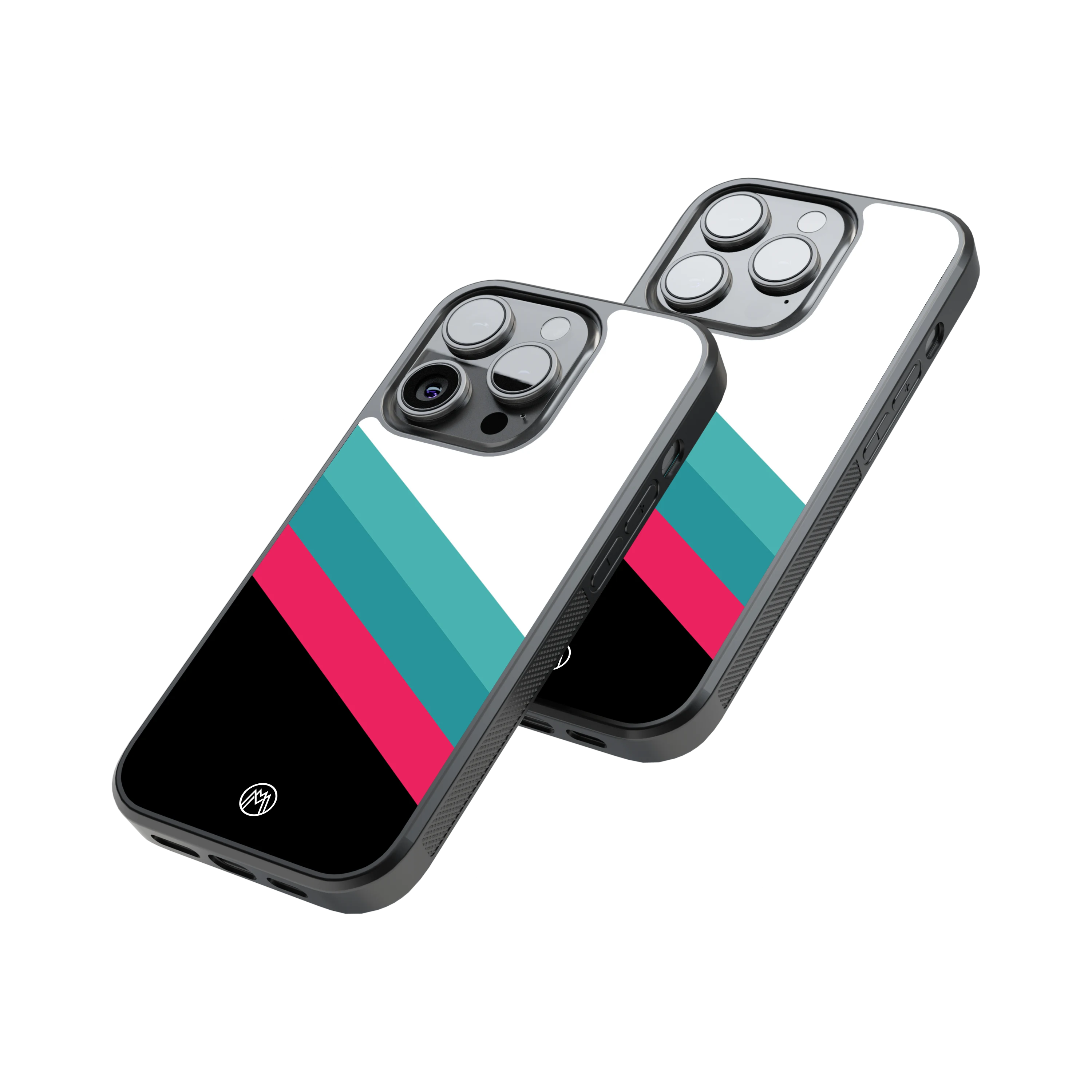 Protective Glass Back Phone Case Compatible with iPhone, Samsung, OnePlus, Pixel & More