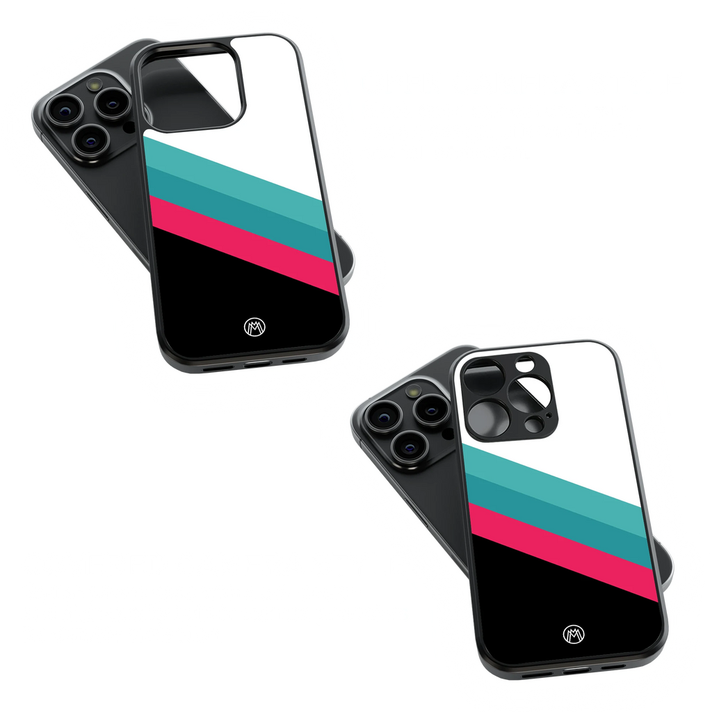 Trendy Glass Back Mobile Case for iPhone, Samsung, Redmi, OnePlus, Google Pixel, Motorola