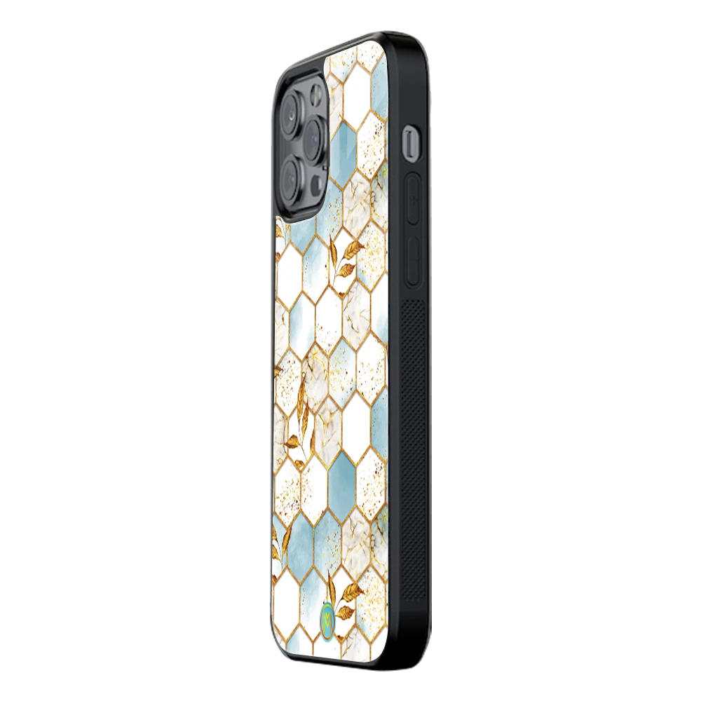 Slim Glass Back Phone Case for Multiple Brands – iPhone, Samsung, Redmi, OnePlus, Oppo, Vivo