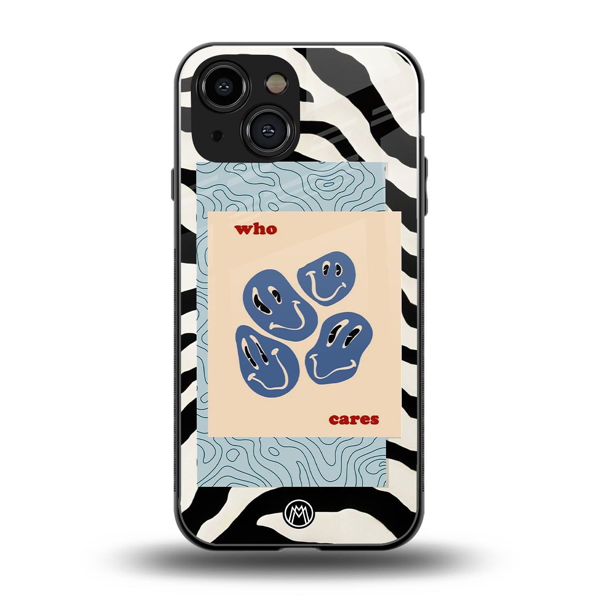 who cares back phone cover | glass case for iphone 13 mini