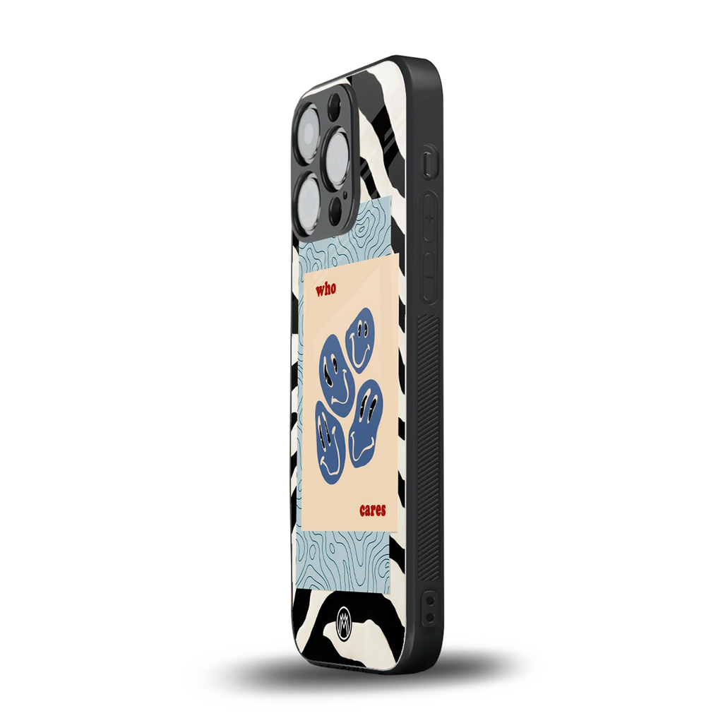 who cares back phone cover | glass case for iphone 13 pro