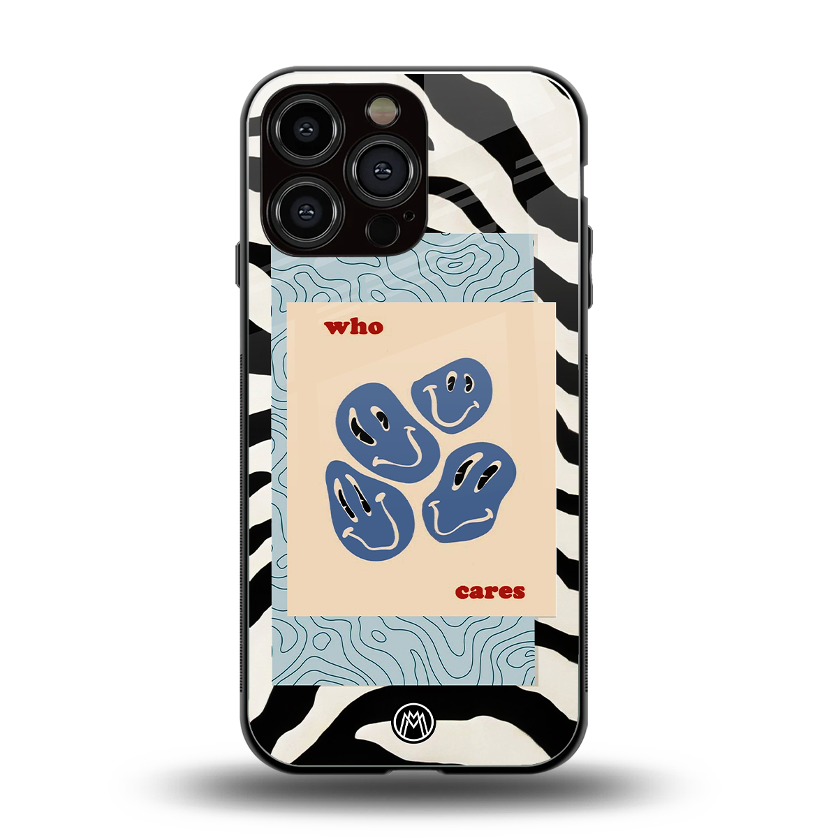 who cares back phone cover | glass case for iphone 14 pro max