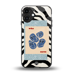 who cares back phone cover | glass case for iphone 16 plus
