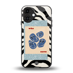 who cares back phone cover | glass case for iphone 16