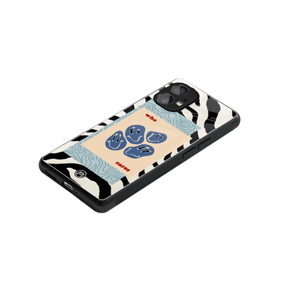 who cares back phone cover | glass case for nothing phone 1