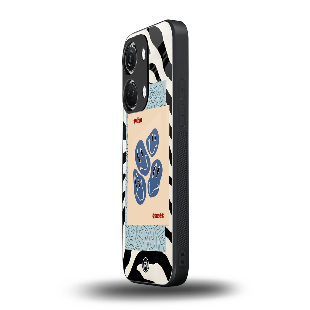 who cares back phone cover | glass case for oneplus nord 3