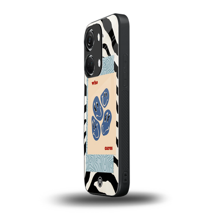 who cares back phone cover | glass case for oneplus nord 3