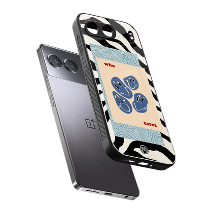 who cares back phone cover | glass case for oneplus nord 4