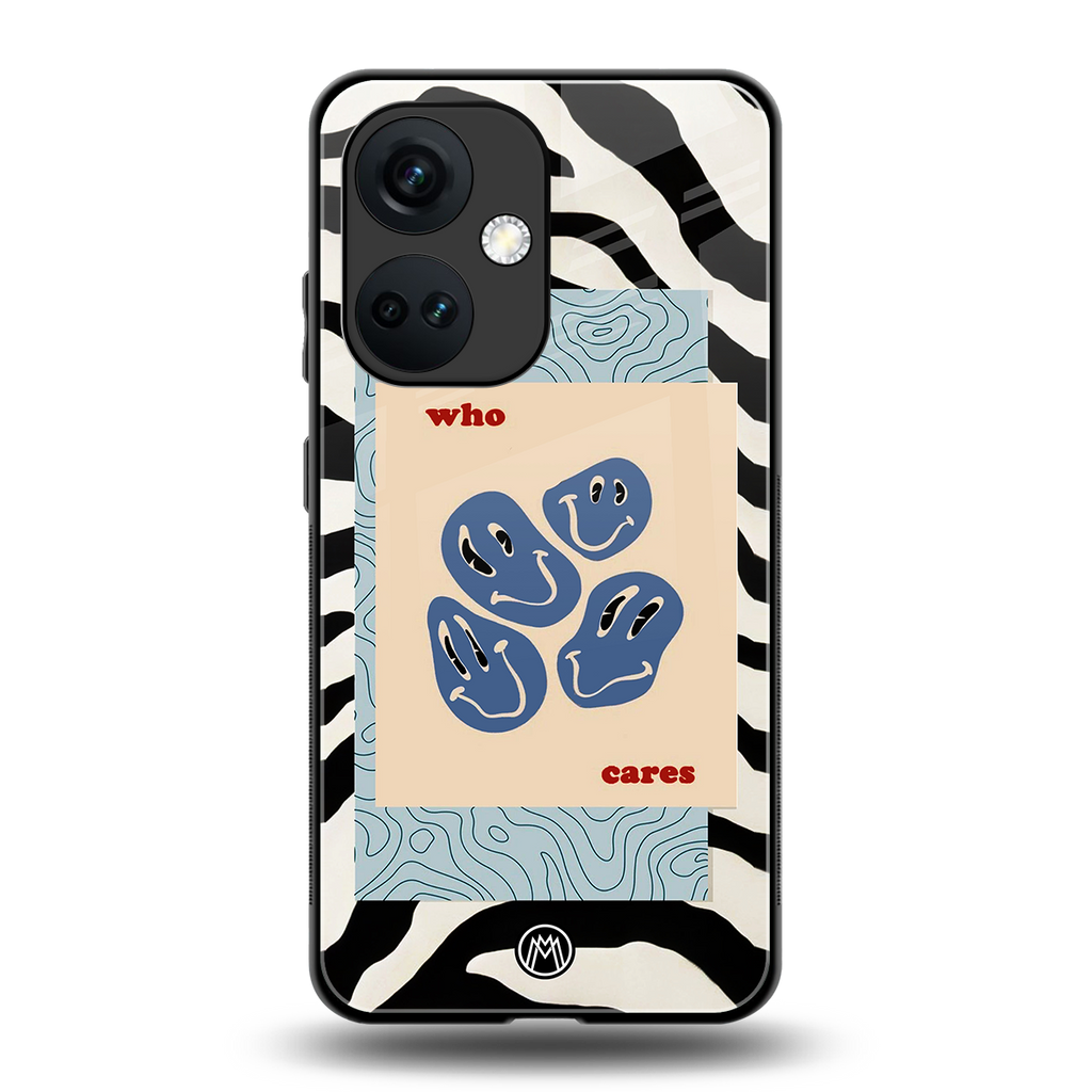 who cares back phone cover | glass case for oneplus nord ce 3