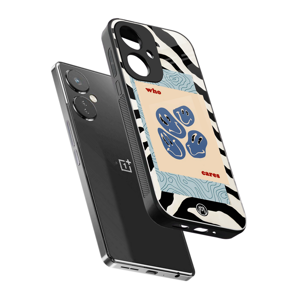 who cares back phone cover | glass case for oneplus nord ce 3