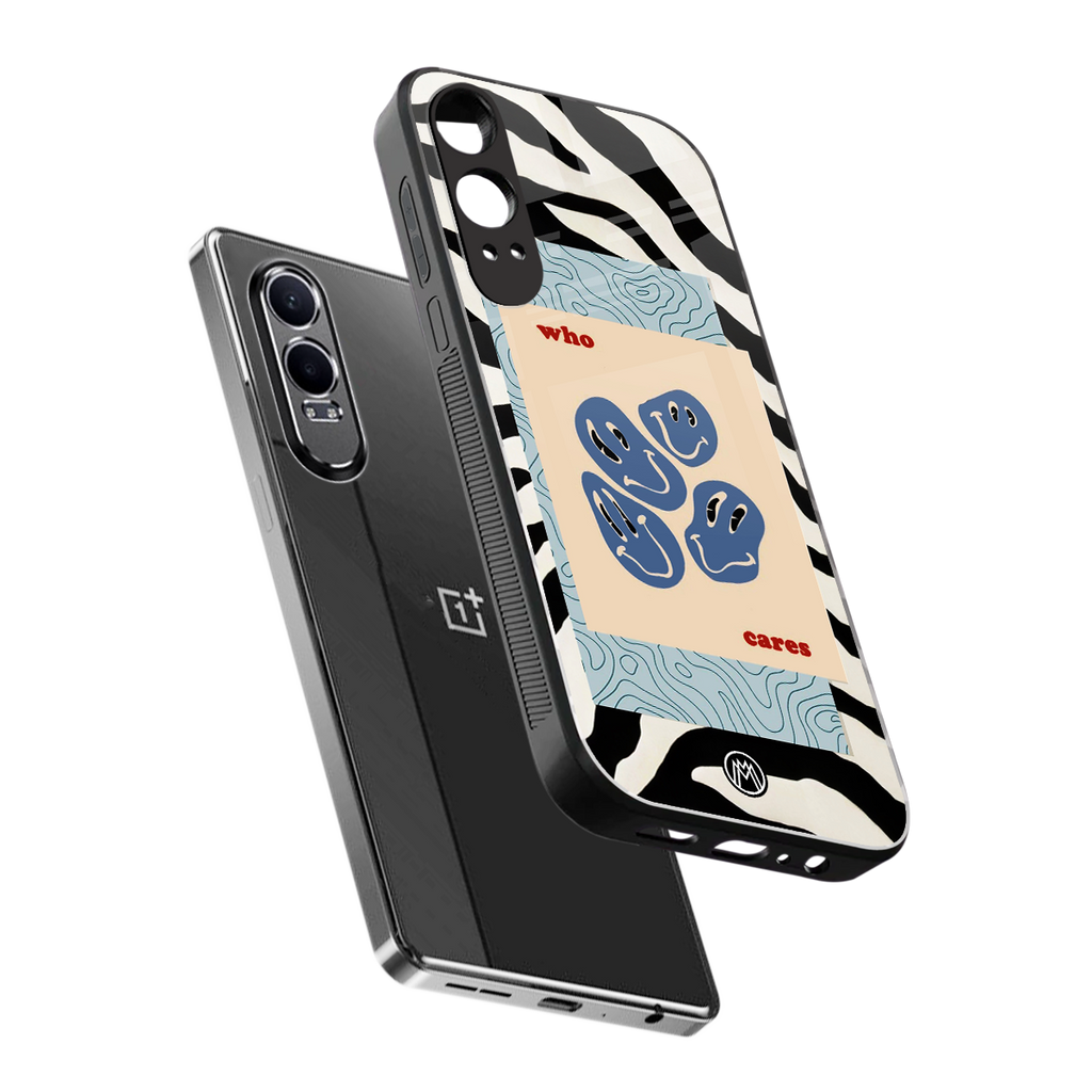 who cares back phone cover | glass case for oneplus nord ce 4 lite