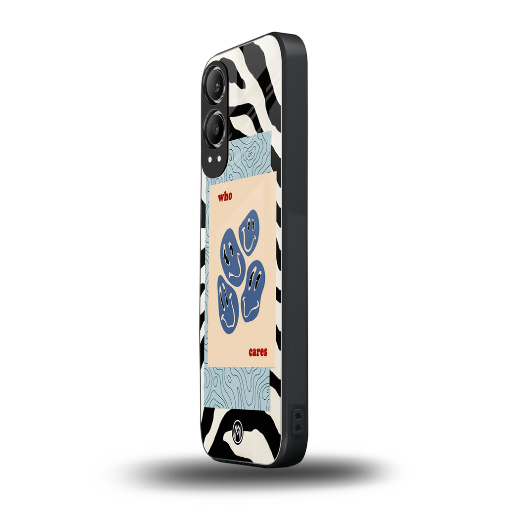 who cares back phone cover | glass case for oneplus nord ce 4 lite
