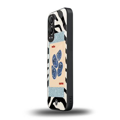 who cares back phone cover | glass case for oneplus nord ce 4 lite