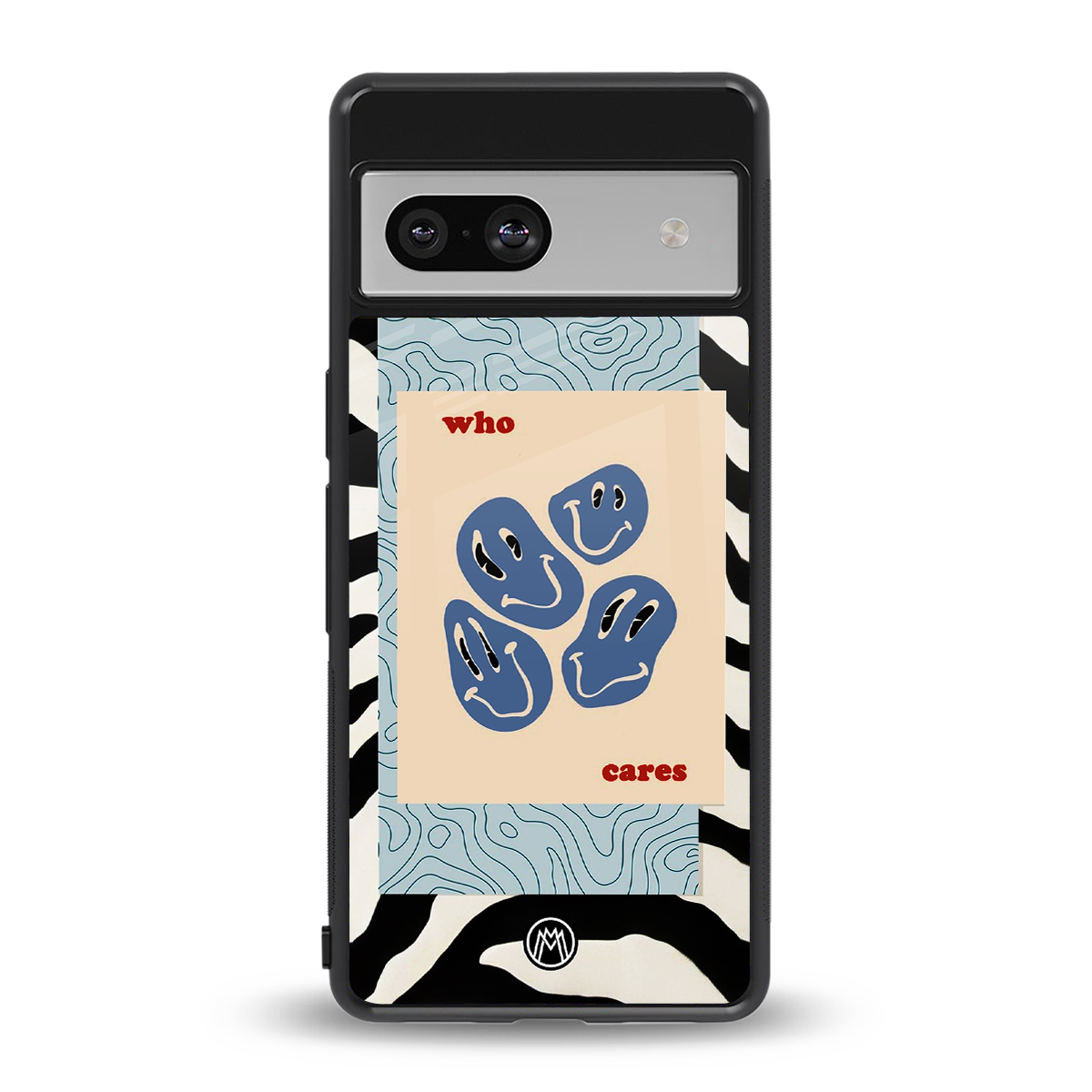 who cares back phone cover | glass case for Google Pixel 7A
