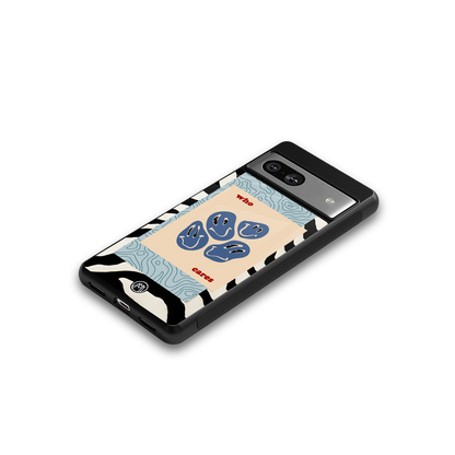 who cares back phone cover | glass case for Google Pixel 7A