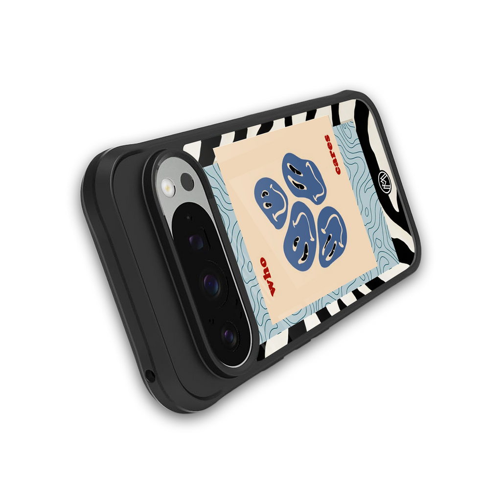 who cares back phone cover | glass case for google pixel 9 pro