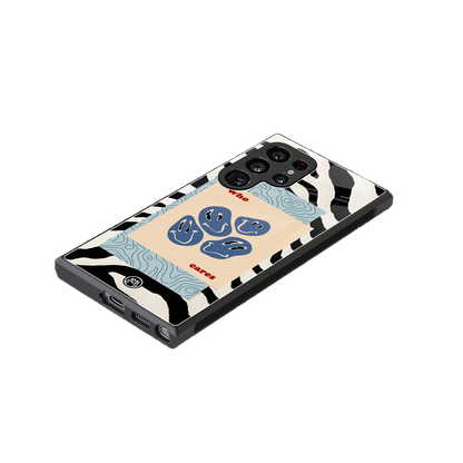 who cares back phone cover | glass case for samsung galaxy s24 ultra