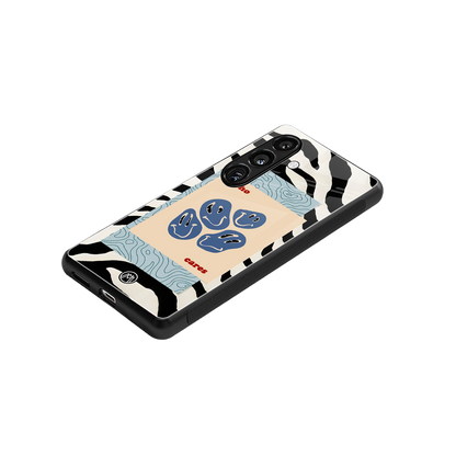 who cares back phone cover | glass case for samsung galaxy s23